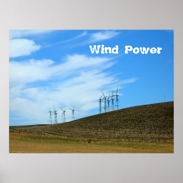 Poster - Wind farm (Devant)