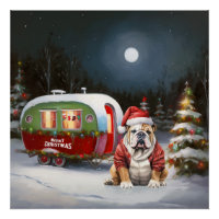 Winter Bulldog Caravan Christmas Adventure