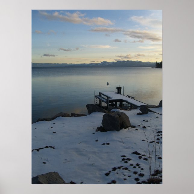 Poster winter in lake tahoe (Devant)