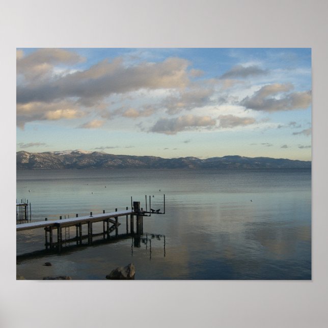 Poster winter lake tahoe (Devant)