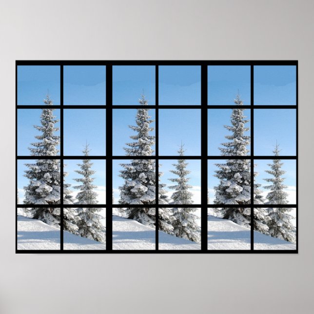 Poster Winter Wonderland (Devant)