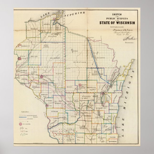 Poster Wisconsin 3 (Devant)