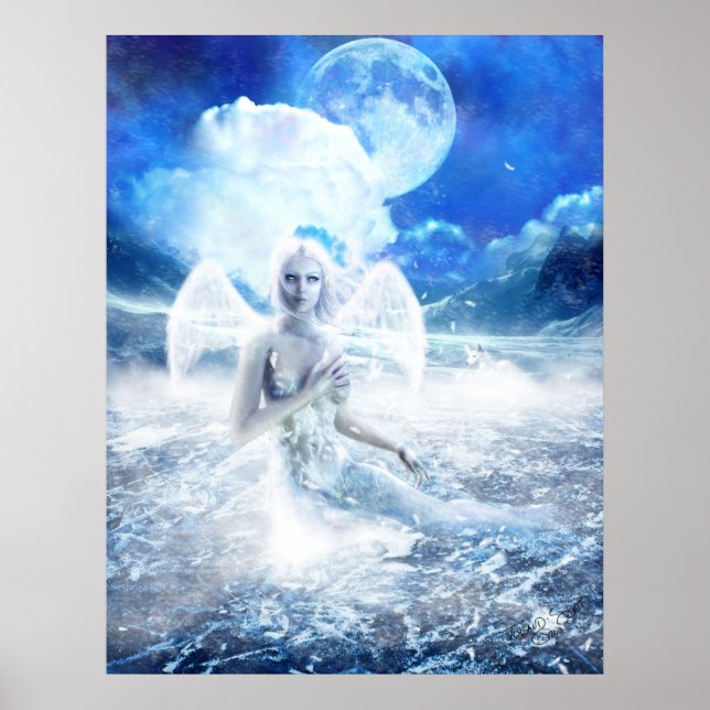 Poster "Wolf Moon" (Devant)