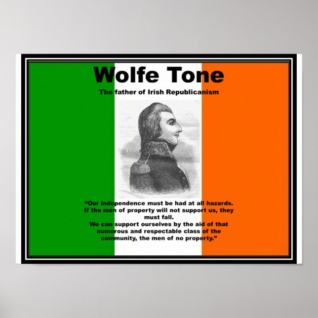 Poster Wolfe Tone (Devant)