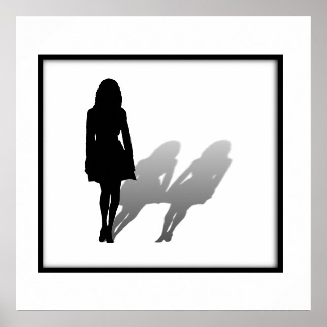 Poster Woman Missing Woman (Devant)