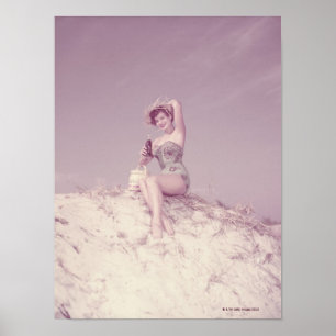 Poster Woman Relaxing