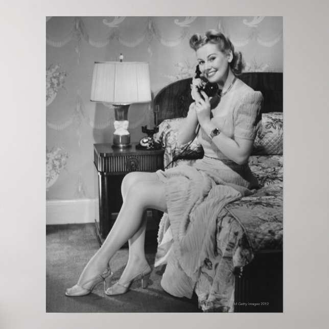 Poster Woman Talking (Devant)