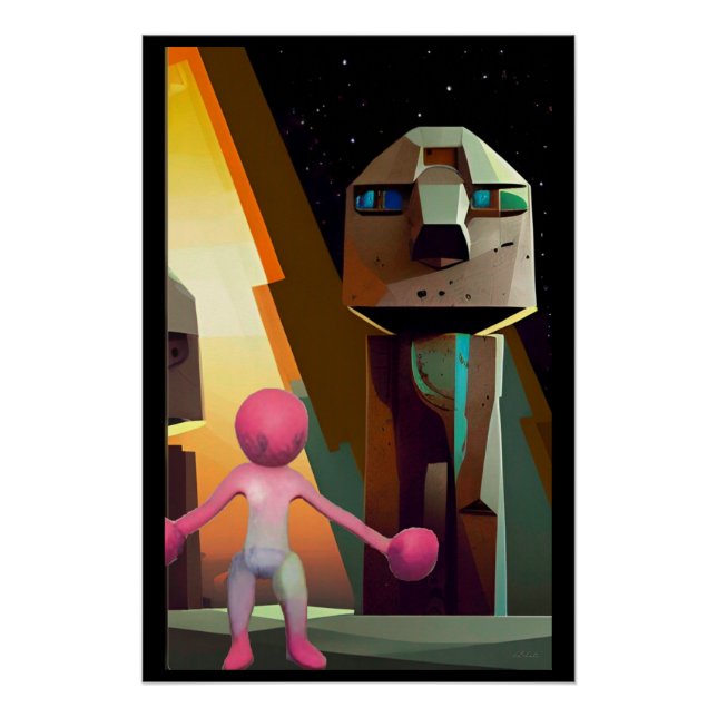 Poster Wombo et le Sentry Mystique (Devant)