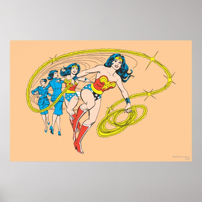 Poster Wonder Woman Transform (Devant)