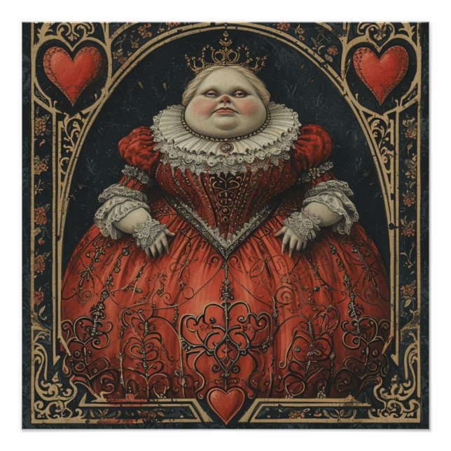 Poster Wonderland Queen of Hearts : Crimson Command (Devant)