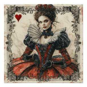 Poster Wonderland Queen of Hearts : Wonderland Despot