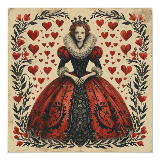 Poster Wonderland Queen of Hearts : Wonderland Majesty (Devant)