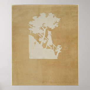 Poster Woodland Scene