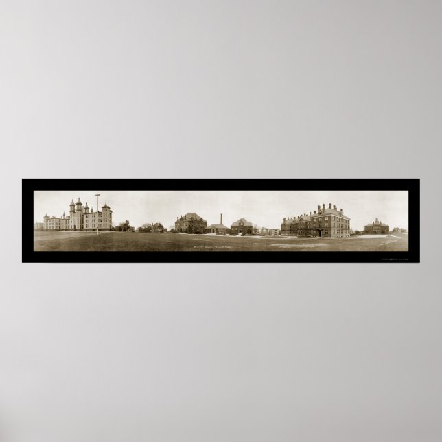 Poster Worcester Academy MA Photo 1910 (Devant)