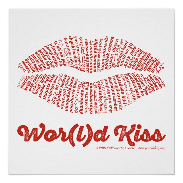 Poster World Kiss (Devant)