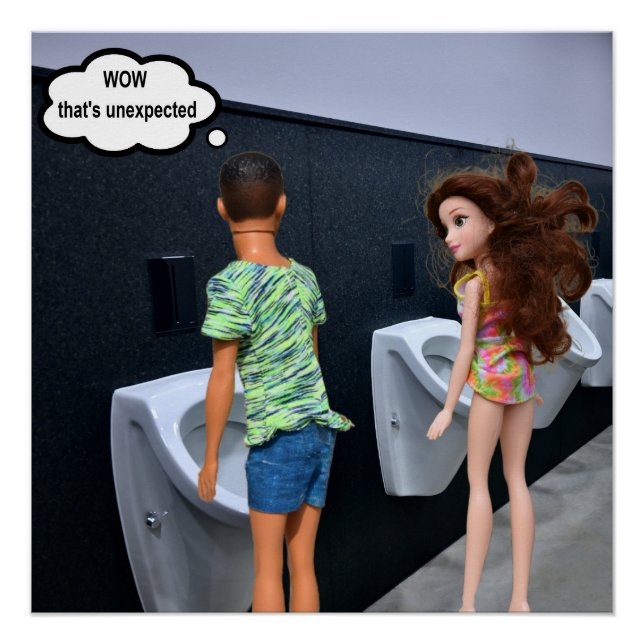 Poster WOW c'est inattendu.  (Devant)