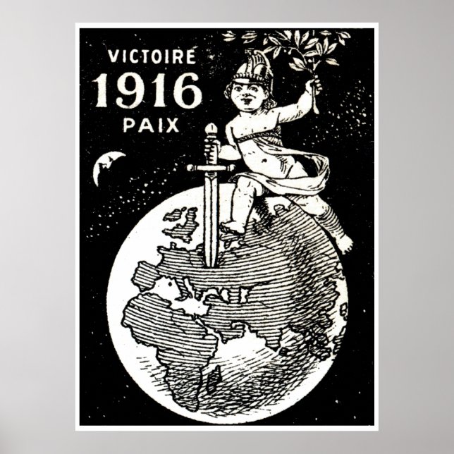 Poster WWI French Victory (Devant)
