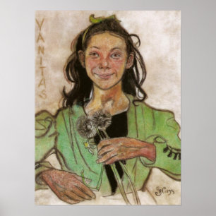 Poster Wyspianski, Vanitas, 1895