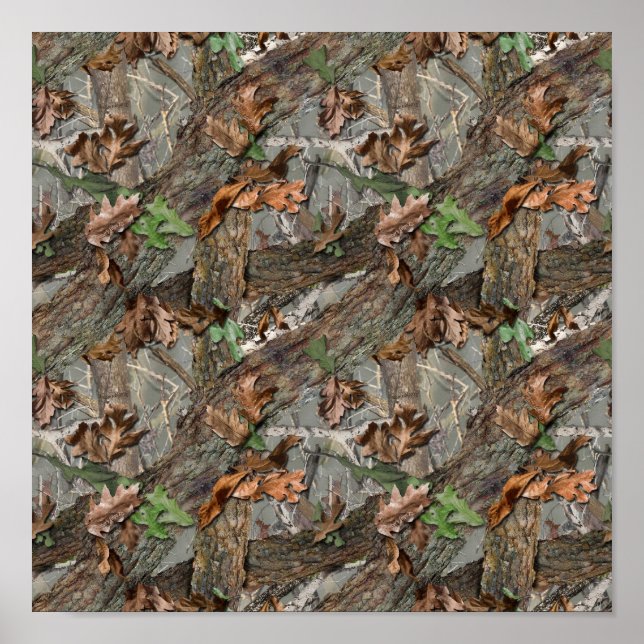 Poster XD Edge en bois (Devant)