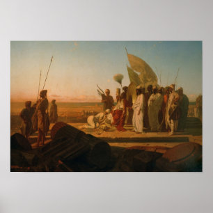 Poster Xerxes à l'Hellespont