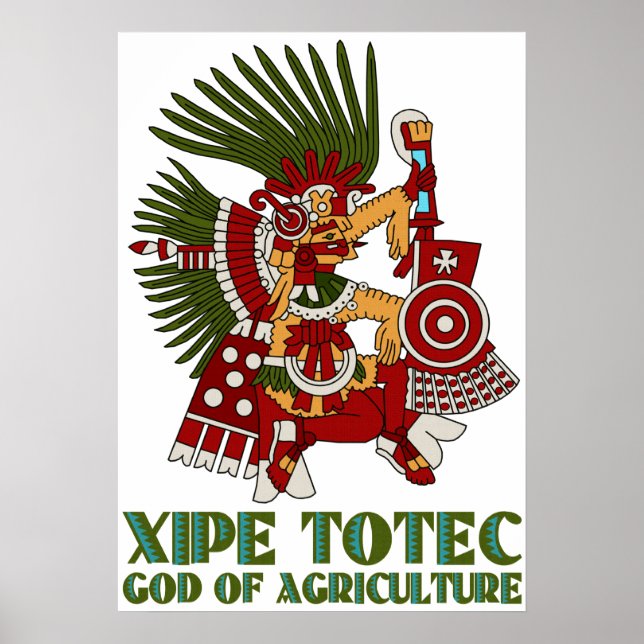 Poster Xipe Totec (Devant)