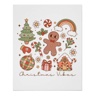 Poster Xmas Gift Christmas Vibes