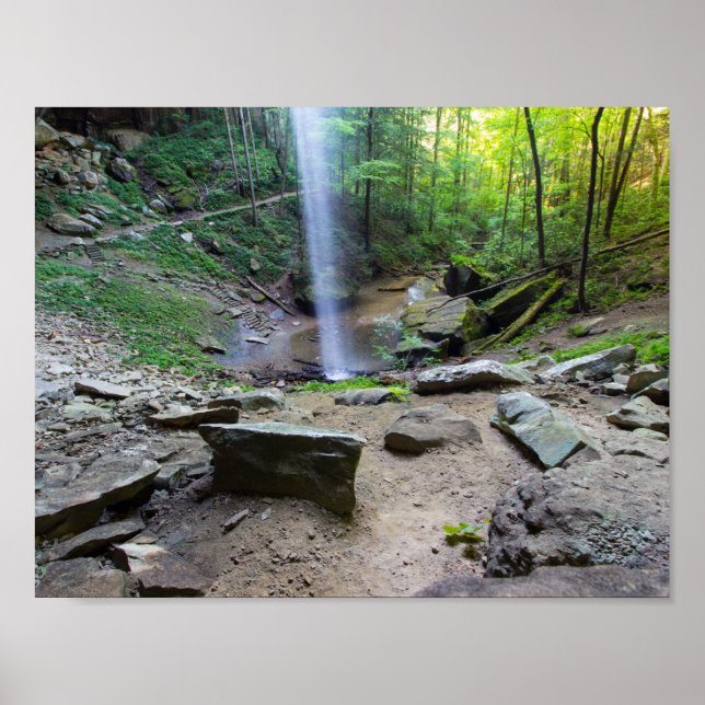 Poster Yahoo Falls, Kentucky (Devant)