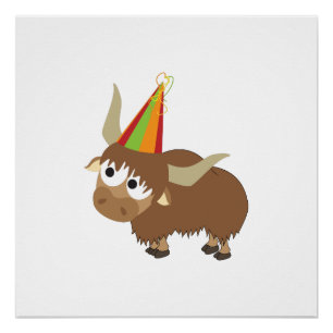 Poster Yaks de partie