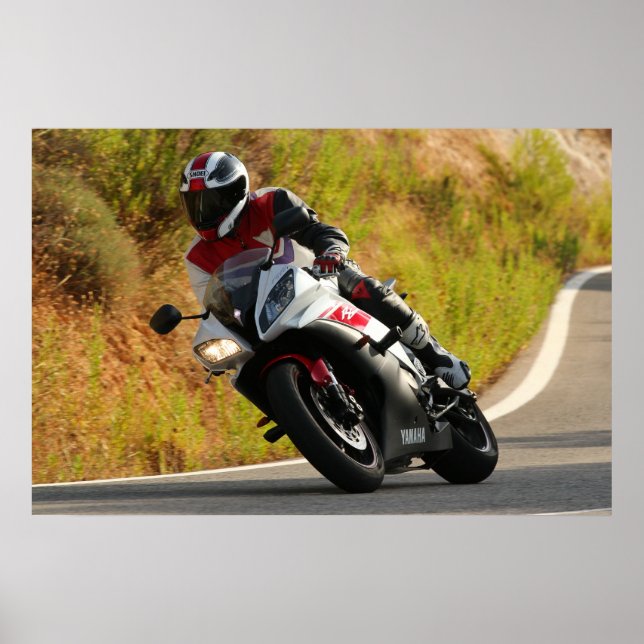 POSTER YAMAHA R6 (Devant)