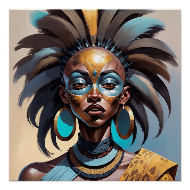 Poster Yemọja, déesse mère (Devant)