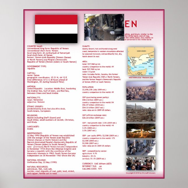 Poster Yémen (Devant)