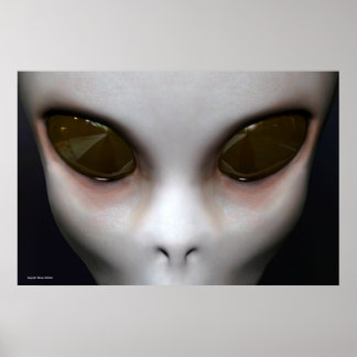Poster yeux Aliens