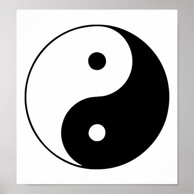 Poster Yin Yang (Devant)