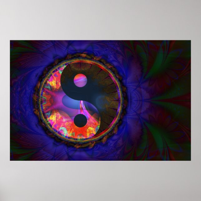Poster Yin Yang (Devant)