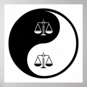 Poster Yin Yang Paralegal Work