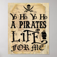 Yo Ho A Pirates Life pour moi signe