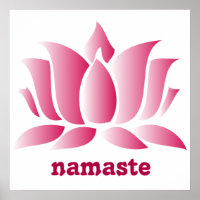 yoga rose lotus namaste