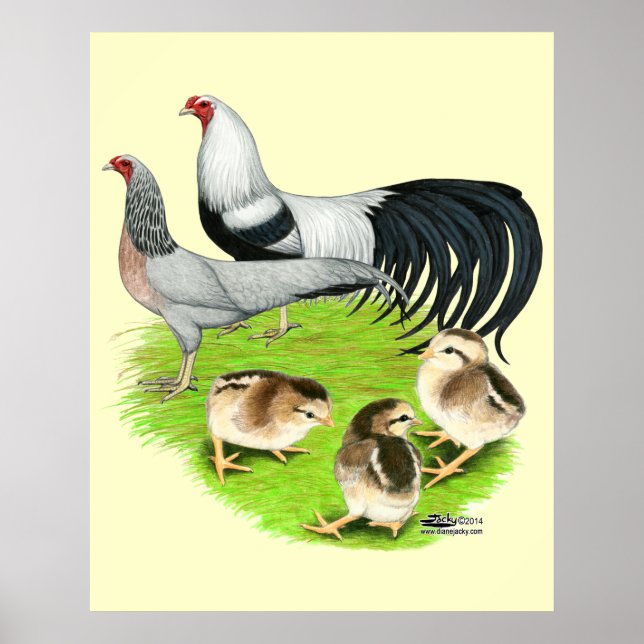 Poster Yokohama Silver Family (Devant)