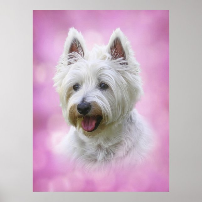 Poster Yorkie (Devant)