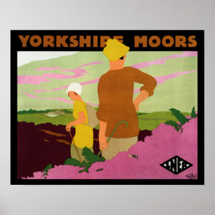 Poster Yorkshire Moors