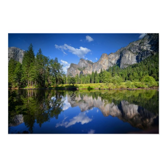 Poster Yosemite Reflection (Devant)