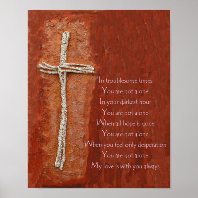 Poster You are not alone (Devant)