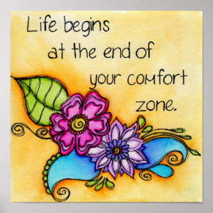 Poster Your Comfort Zone
