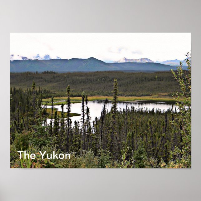 Poster Yukon Pond (Devant)