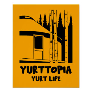 Poster Yurt Lifestyle