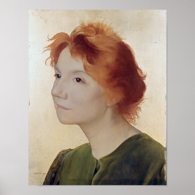 Poster Yvette Guilbert 1895 (Devant)
