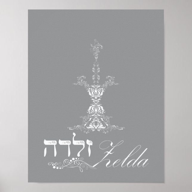 Poster Zelda Candle Art (Devant)