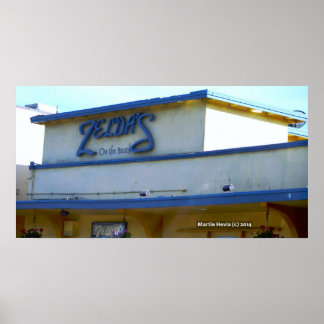 Poster Zelda's On the Beach