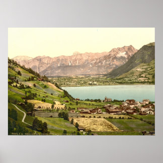 Poster Zell am See II, Salzbourg, Autriche