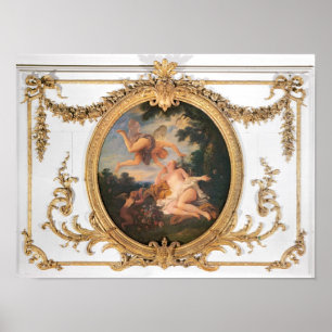 Poster Zephyr et Flora, de la Salle de Conseil